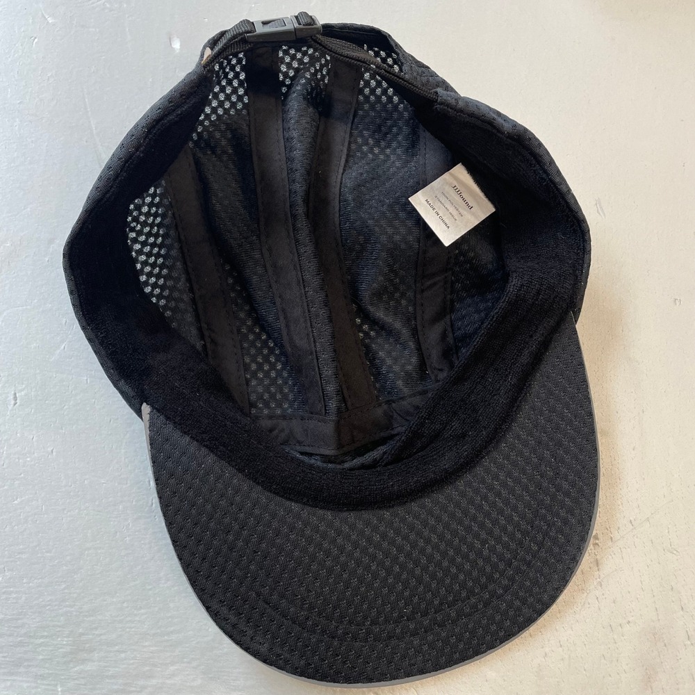 JJJJound Victory Cap 5 Panel Hat Mens OS Black Mesh Standard Issue Camper Cap - Picture 5 of 7